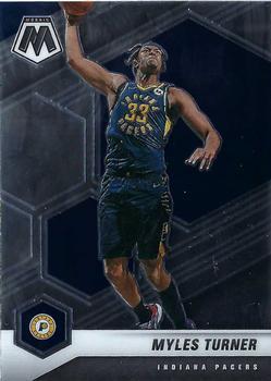 #25 Myles Turner - Indiana Pacers - 2020-21 Panini Mosaic Basketball