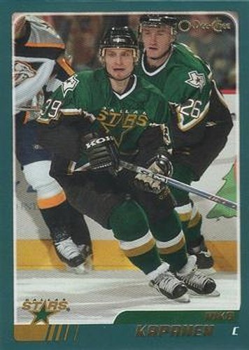 #25 Niko Kapanen - Dallas Stars - 2003-04 O-Pee-Chee Hockey