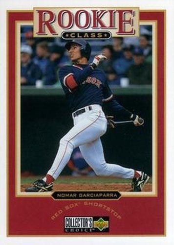 #25 Nomar Garciaparra - Boston Red Sox - 1997 Collector's Choice Baseball