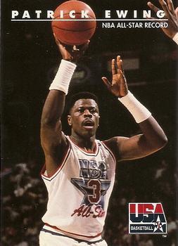 #25 Patrick Ewing - USA - 1992 SkyBox USA Basketball