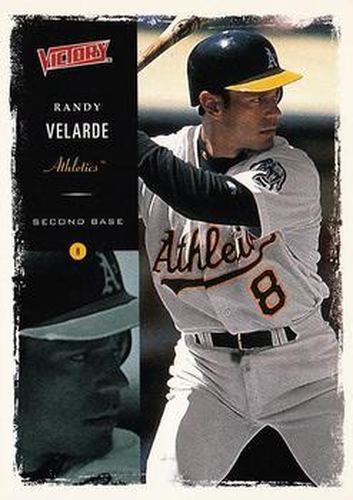 #25 Randy Velarde - Oakland Athletics - 2000 Upper Deck Victory Baseball