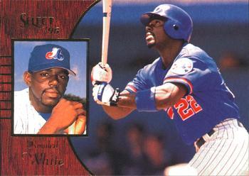 #25 Rondell White - Montreal Expos - 1996 Select Baseball