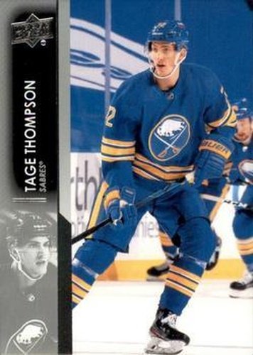 #25 Tage Thompson - Buffalo Sabres - 2021-22 Upper Deck Hockey