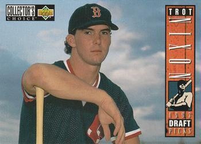 #25 Trot Nixon - Boston Red Sox - 1994 Collector's Choice Baseball