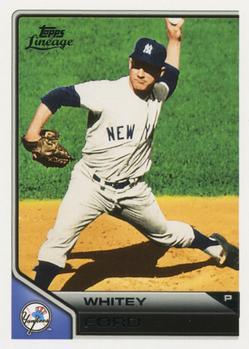 #25 Whitey Ford - New York Yankees - 2011 Topps Lineage Baseball