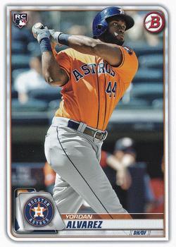 #25 Yordan Alvarez - Houston Astros - 2020 Bowman Baseball