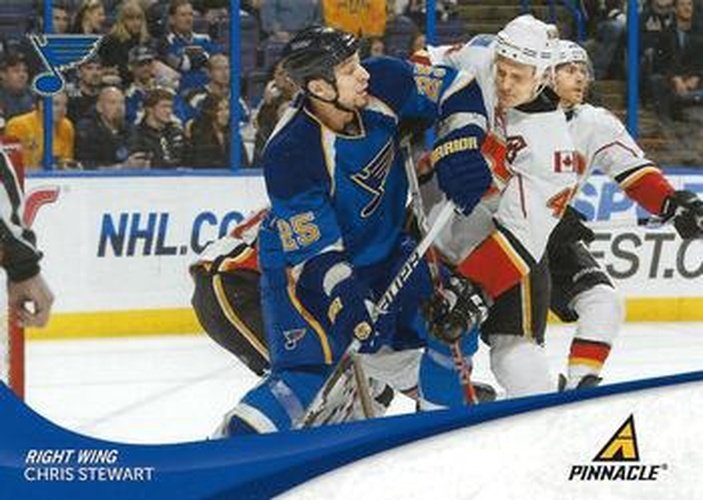 #25 Chris Stewart - St. Louis Blues - 2011-12 Panini Pinnacle Hockey