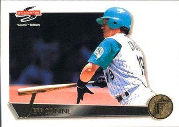 #25 Jeff Conine - Florida Marlins - 1995 Summit Baseball