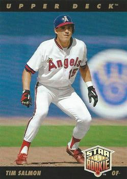 #25 Tim Salmon - California Angels - 1993 Upper Deck Baseball