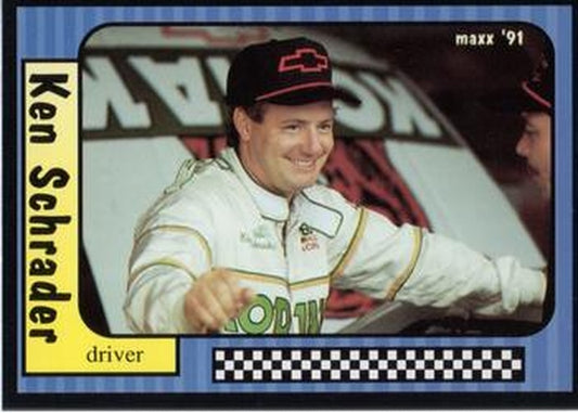 #25 Ken Schrader - Hendrick Motorsports - 1991 Maxx Racing