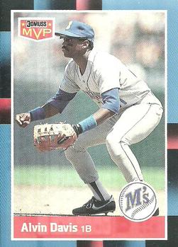 #BC-25 Alvin Davis - Seattle Mariners - 1988 Donruss Baseball - Bonus MVP's