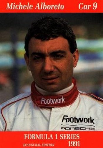 #25 Michele Alboreto - Footwoork - 1991 Carms Formula 1 Racing