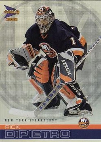 #25 Rick DiPietro - New York Islanders - 2001-02 Pacific McDonald's Hockey