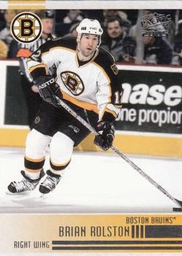 #25 Brian Rolston - Boston Bruins - 2004-05 Pacific Hockey