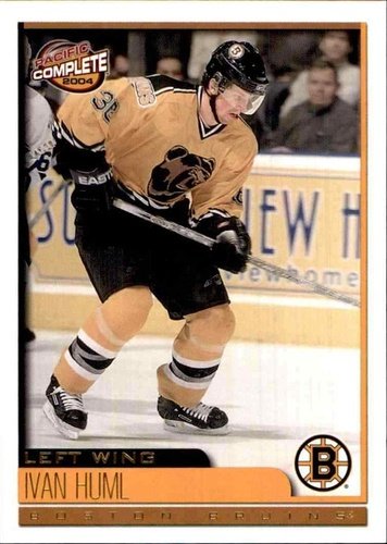 #25 Ivan Huml - Boston Bruins - 2003-04 Pacific Complete Hockey