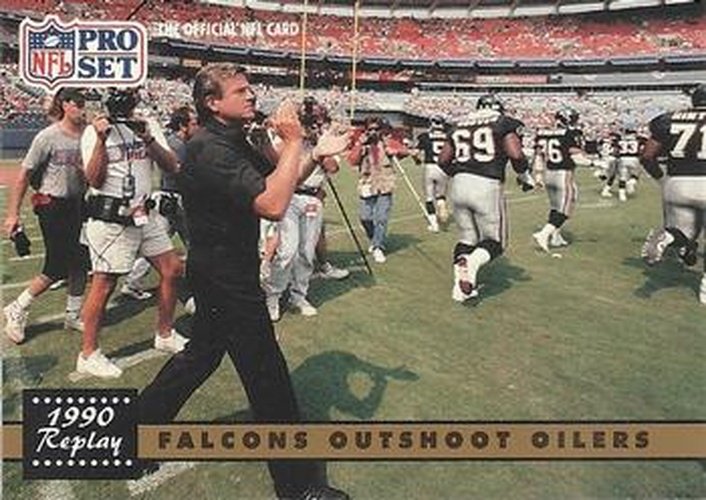 #325 Jerry Glanville - Atlanta Falcons - 1991 Pro Set Football