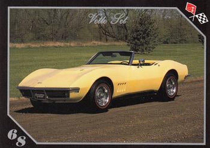 #25 1968 Corvette Convertible - 1991 Collect-A-Card Vette Set