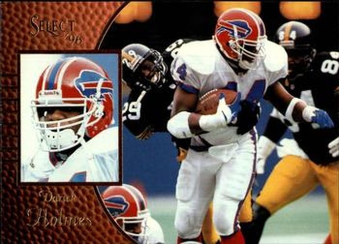 #25 Darick Holmes - Buffalo Bills - 1996 Select Football
