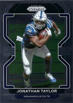 #25 Jonathan Taylor - Indianapolis Colts - 2021 Panini Prizm Football