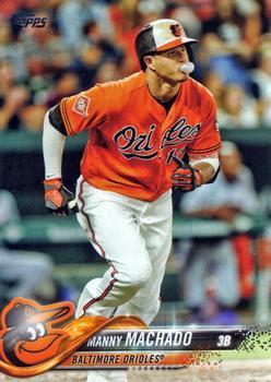 #25 Manny Machado - Baltimore Orioles - 2018 Topps Baseball