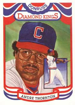 #25b Andre Thornton - Cleveland Indians - 1984 Donruss Baseball