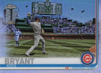 #25b Kris Bryant - Chicago Cubs - 2019 Topps Chrome Baseball