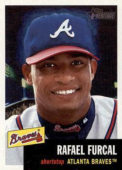#25b Rafael Furcal - Atlanta Braves - 2002 Topps Heritage Baseball