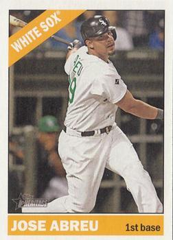 #25c Jose Abreu - Chicago White Sox - 2015 Topps Heritage Baseball