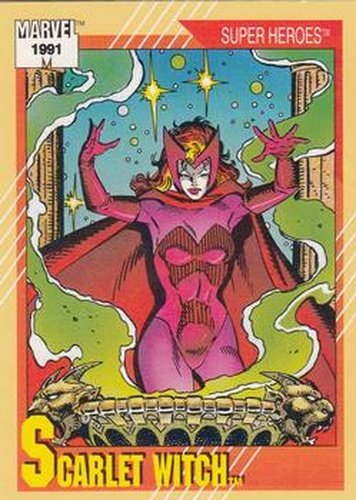 #26 Scarlet Witch - 1991 Impel Marvel Universe Series II
