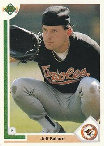 #260 Jeff Ballard - Baltimore Orioles - 1991 Upper Deck Baseball