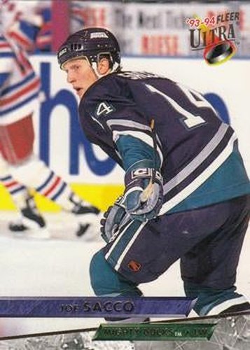 #260 Joe Sacco - Anaheim Mighty Ducks - 1993-94 Ultra Hockey
