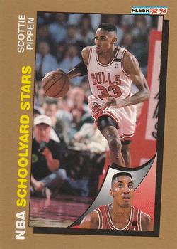 #260 Scottie Pippen - Chicago Bulls - 1992-93 Fleer Basketball