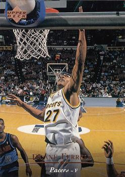 #260 Duane Ferrell - Indiana Pacers - 1995-96 Upper Deck Basketball
