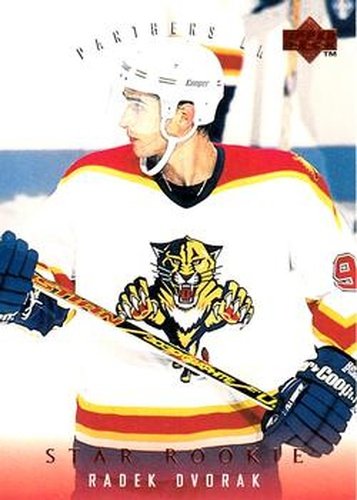 #260 Radek Dvorak - Florida Panthers - 1995-96 Upper Deck Hockey