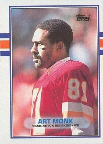 #260 Art Monk - Washington Redskins - 1989 Topps Football
