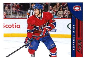 #260 Raphael Diaz - Montreal Canadiens - 2013-14 Score Hockey