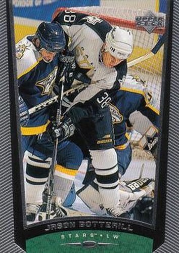 #260 Jason Botterill - Dallas Stars - 1998-99 Upper Deck Hockey