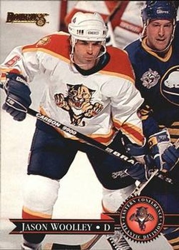 #260 Jason Woolley - Florida Panthers - 1995-96 Donruss Hockey