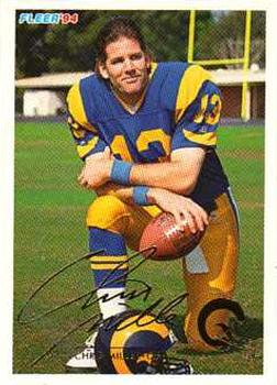 #260 Chris Miller - Los Angeles Rams - 1994 Fleer Football