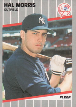 #260 Hal Morris - New York Yankees - 1989 Fleer Baseball