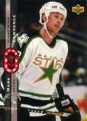 #260 Mark Lawrence - Dallas Stars - 1994-95 Upper Deck Hockey