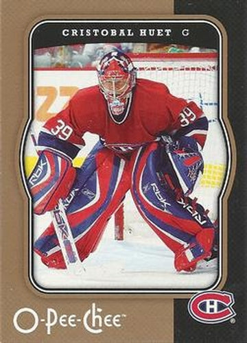 #260 Cristobal Huet - Montreal Canadiens - 2007-08 O-Pee-Chee Hockey