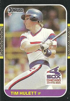 #260 Tim Hulett - Chicago White Sox - 1987 Donruss Baseball