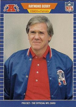 #260 Raymond Berry - New England Patriots - 1989 Pro Set Football