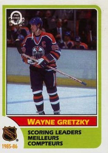 #260 Wayne Gretzky - Edmonton Oilers - 1986-87 O-Pee-Chee Hockey