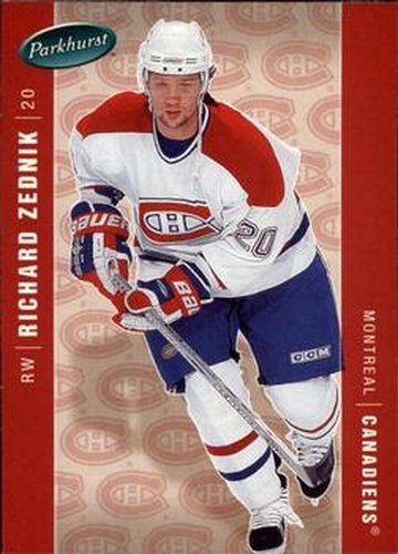 #260 Richard Zednik - Montreal Canadiens - 2005-06 Parkhurst Hockey