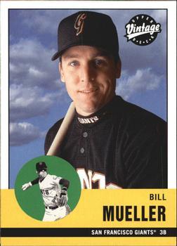 #260 Bill Mueller - San Francisco Giants - 2001 Upper Deck Vintage Baseball