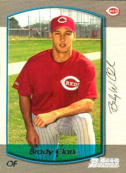 #260 Brady Clark - Cincinnati Reds - 2000 Bowman Baseball