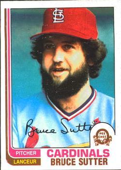 #260 Bruce Sutter - St. Louis Cardinals - 1982 O-Pee-Chee Baseball