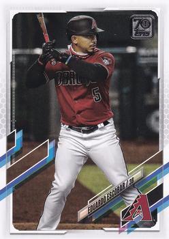 #260 Eduardo Escobar - Arizona Diamondbacks - 2021 Topps Baseball